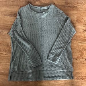 American eagle waffle knit sweater